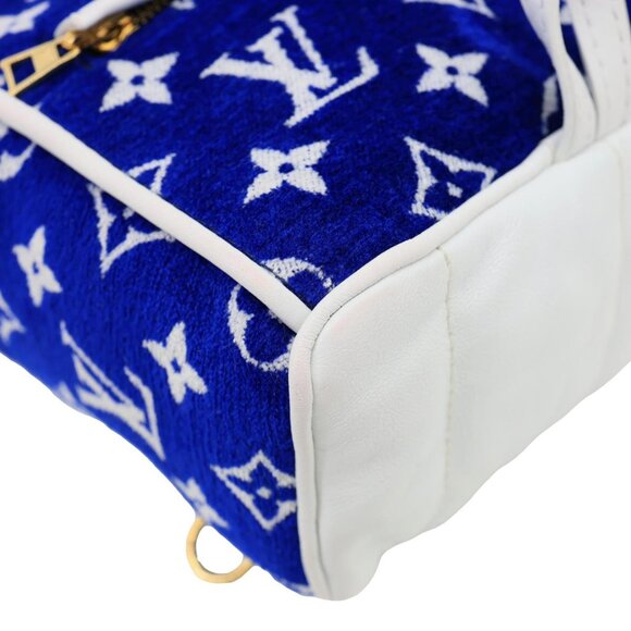 Louis Vuitton  Palm Spring Mini Velvet Backpack Blue main image 13